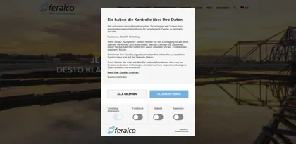 Screenshot of Feralco Deutschland GmbH