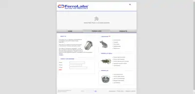 Screenshot of FerroLabs Inc.