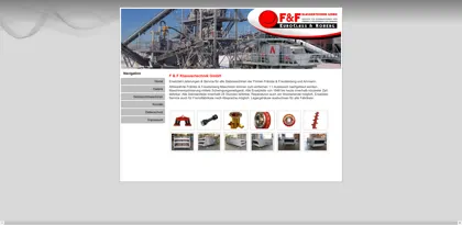 Screenshot of F & F Klassiertechnik GmbH