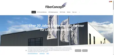 Screenshot of FiberConcepT GmbH