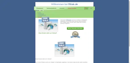 Screenshot of Spezialpapier FILTRAK GmbH