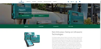 Screenshot of FLEXIM Flexible Industriemesstechnik GmbH