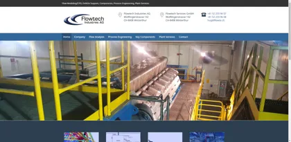 Screenshot of Flowtech Industries AG