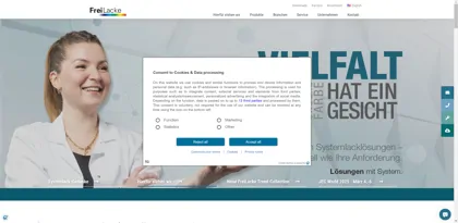 Screenshot of Emil Frei GmbH & Co. KG