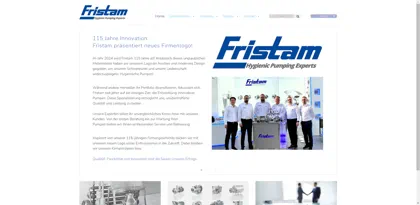 Screenshot of FRISTAM Pumpen KG (GmbH & Co.)