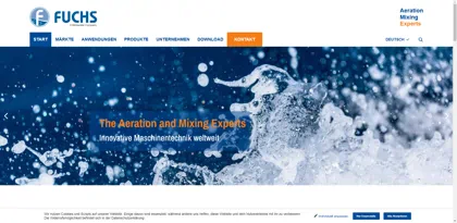 Screenshot of Fuchs Gas- und Wassertechnik GmbH