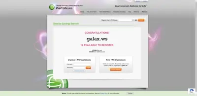 Screenshot of GALAX Chemical Italia srl