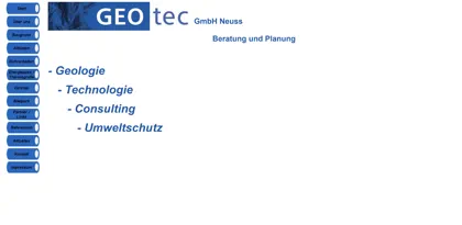 Screenshot of GEOtec GmbH