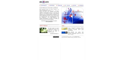 Screenshot of GFK Arts GmbH
