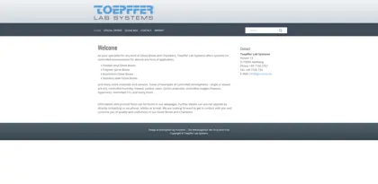 Screenshot of Toepffer Lab Systems
