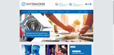 Screenshot of Gottlieb Duttenhöfer GmbH & Co. KG