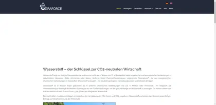 Screenshot of Graforce GmbH