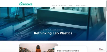 Screenshot of Grenova Inc.