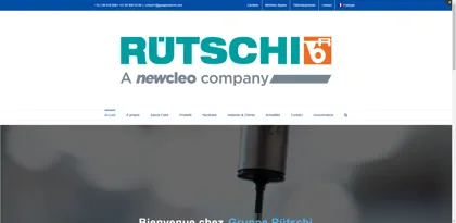 Screenshot of Rütschi Fluid AG