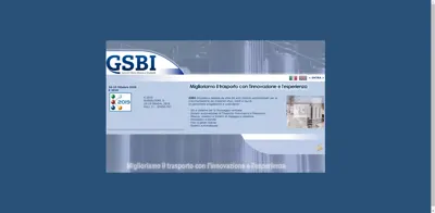 Screenshot of GSBI S.p.A