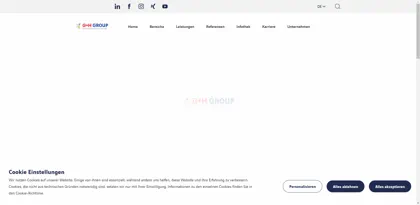 Screenshot of G+H Isolierung GmbH