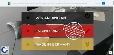 Screenshot of GWA Gesellschaft für Wärme- und Anlagentechnik mbH