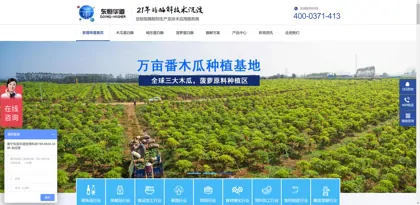 Screenshot of Nanning Dongheng Huadao Biotechnology Co., Ltd.