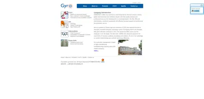 Screenshot of Shanghai Puyi Chemical Technology Co., Ltd.