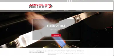 Screenshot of HERBERT ARNOLD GMBH & CO. KG