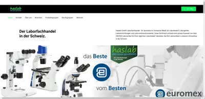 Screenshot of Haslab GmbH