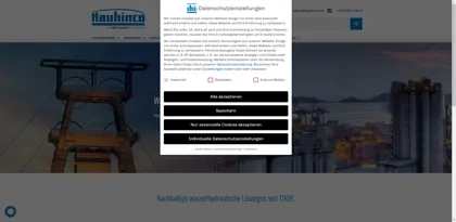 Screenshot of Hauhinco Maschinenfabrik GmbH & Co. KG