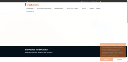 Screenshot of Herth elektrische Temperaturgeber GmbH