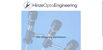 Screenshot of Karlheinz Hinze Optoengineering GmbH&Co.