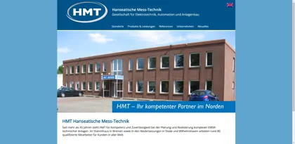 Screenshot of Hanseatische MessTechnik GmbH & Co. KG