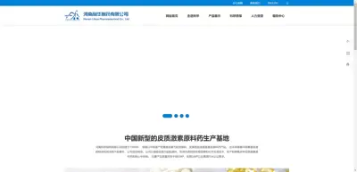 Screenshot of Henan Lihua Pharmaceutical Co., Ltd