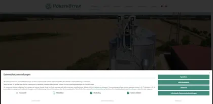 Screenshot of Horstkötter GmbH & Co. KG