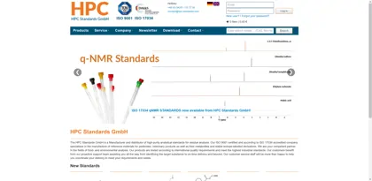 Screenshot of HPC Standards GmbH