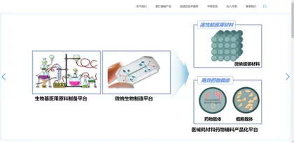Screenshot of Shenzhen Huanuo Biotechnology Co., Ltd.