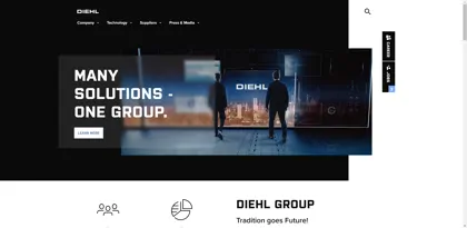 Screenshot of Diehl Metering GmbH