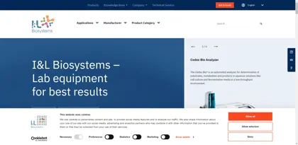 Screenshot of I&L Biosystems GmbH