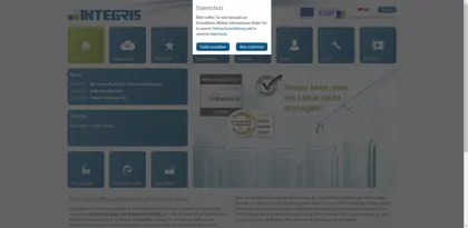 Screenshot of INTEGRIS LIMS GmbH