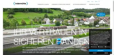 Screenshot of Indermühle AG