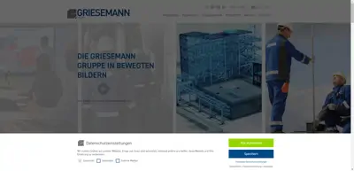 Screenshot of INDUREST Planungsgesellschaft für Industrieanlagenbau mbH