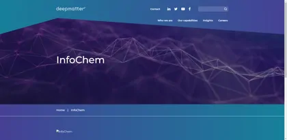 Screenshot of InfoChem GmbH