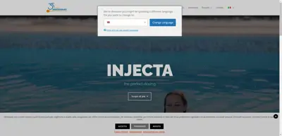 Screenshot of Injecta S.r.l.