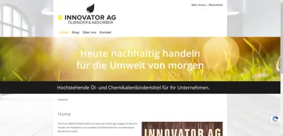 Screenshot of Innovator AG