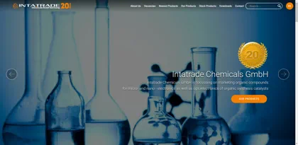 Screenshot of Intatrade Chemicals GmbH