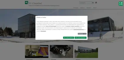 Screenshot of Institut f.Schweißtechnik  u.trennende Ferti- gungsverfahren