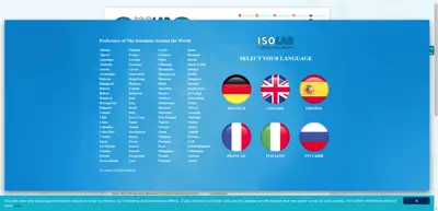 Screenshot of Isolab Laborgeräte GmbH