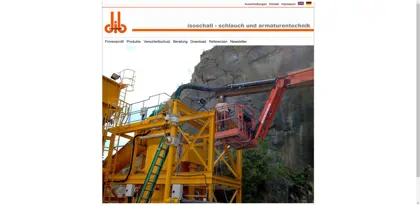 Screenshot of isoschall GmbH