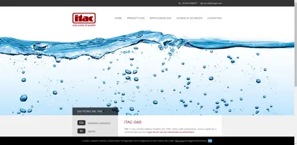 Screenshot of ITAC SpA