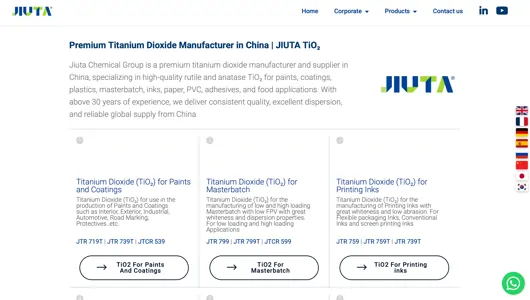 Screenshot of JIUTA