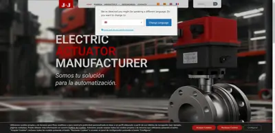 Screenshot of J.J. BCN Internacional, S.A.