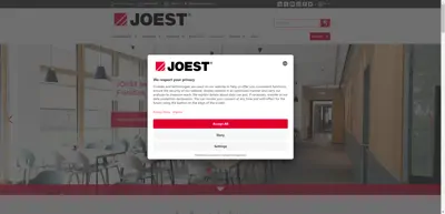 Screenshot of Jöst GmbH & Co. KG