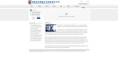 Screenshot of Fuxin Jintelai Fluorine ChemicalL Co.,Ltd.